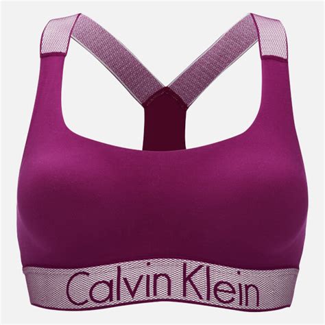 Calvin Klein Womens Customised Stretch Lightly Lined Bralette