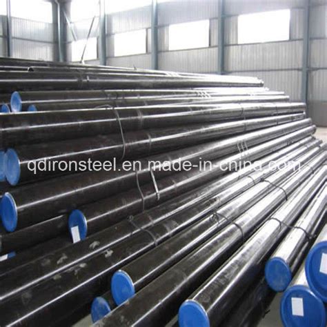 Hot Rolled Seamless Steel Pipe By ASTM DIN JIS Standard China Steel