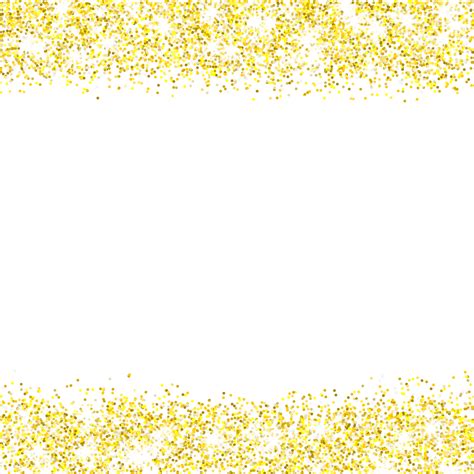 Shine Gold Sparkle Vector Design Images Luxury Gold Glitter Border