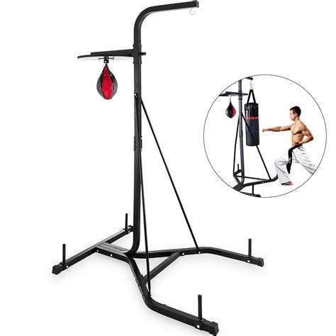 Vevor Free Standing Punching Bag Stand Unisex Boxing Set Foldable