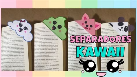 Separadores Kawaii Para Libros Crafts For Teens Crafts Corner Bookmarks