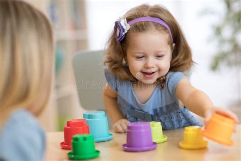 Child In Kindergarten Stock Image Image Of Little Caucasian 112114721