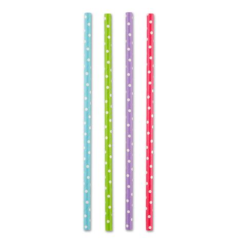 Rsvp Intl Paper Straw Dotted 100 Ct Michaels