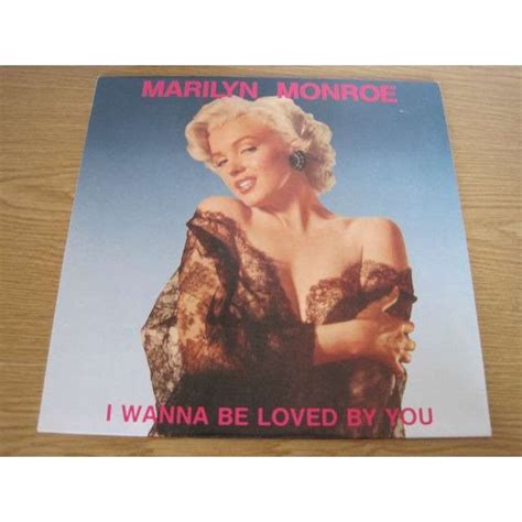 Marilyn Monroe I Wanna Be Loved By You Records Lps Vinyl And Cds Musicstack