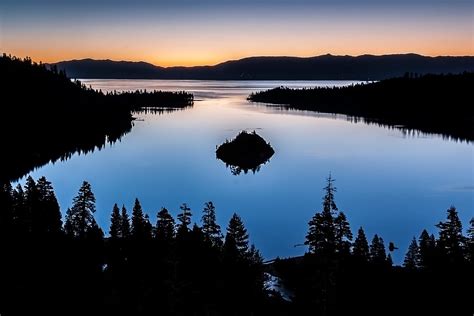 Emerald Bay Morning Lake Tahoe By Richard Thelen Redbubble