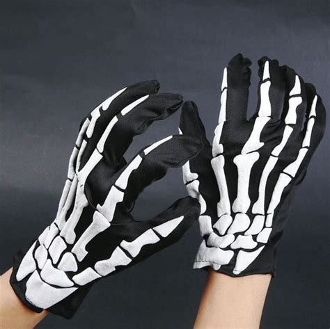 Halloween Skeleton Gloves Halloween Festival Party Magical Gloves
