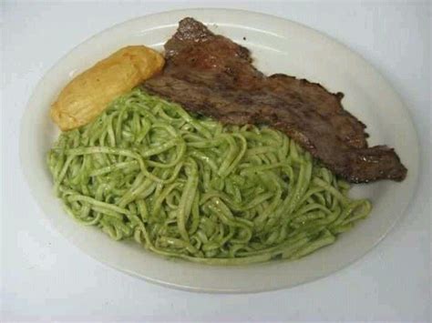 Peruvian Green Spaghetti With Steak Indianweddingoutfitideas2021