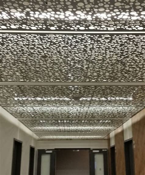 Perforated Ceiling Panels For Retrofits Or New Construction