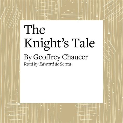 The Canterbury Tales The Knights Tale Modern Verse Translation By