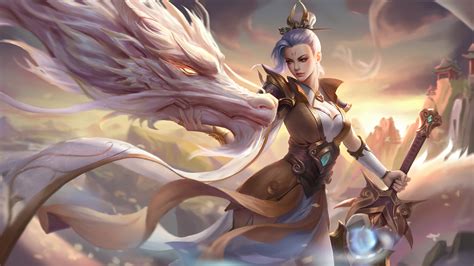 Riven Valiant Sword Prestige League Of Legends Arte Fondo De Pantalla K HD ID