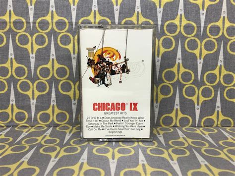 Chicago Ix Chicagos Greatest Hits By Chicago Cassette Tape