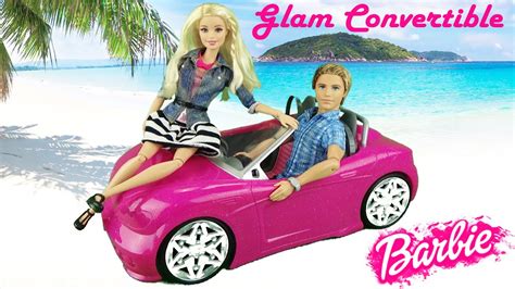 Barbie Malibu Girl Glam Convertible Car Review ♥ Гламурный кабриолет