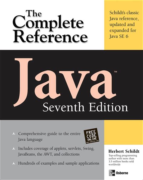 The Complete Reference Java 7th Editioncoffee With E Books Mediafire