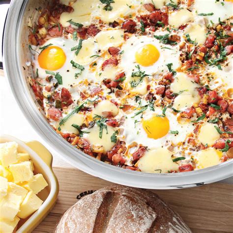 All Day Egg And Sausage Dish Breakfast And Brunch Recipes Amc Cookware
