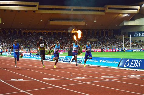 But first, some stat tidbits: 5Oth sub-10 race for BOLT! - Wanda Diamond League