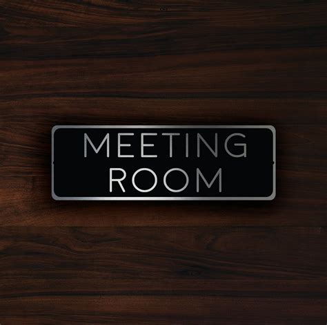 Meeting Room Sign