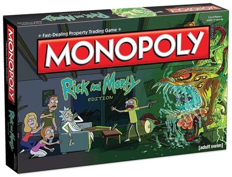 Buy Monopoly Rick And Morty Edition English