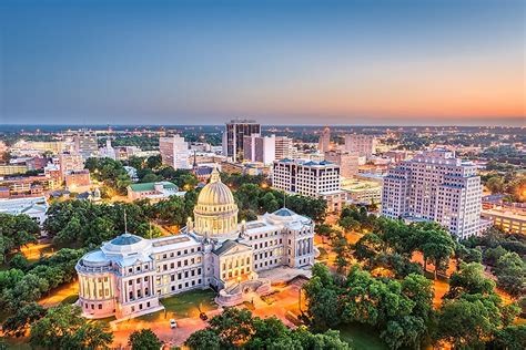 The 10 Biggest Cities In Mississippi Worldatlas