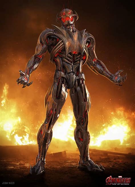 New Age Of Ultron Concept Art Reveals Alternate Designs For Ultron And