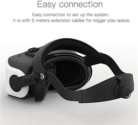generic viulux v8 vr pc helmet 3d glasses headset game movie virtual reality headset pc