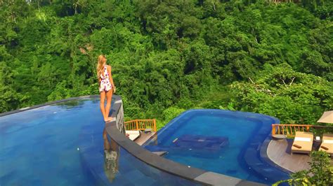 Amazing Pools Of Hanging Gardens Ubud Hotel In Bali