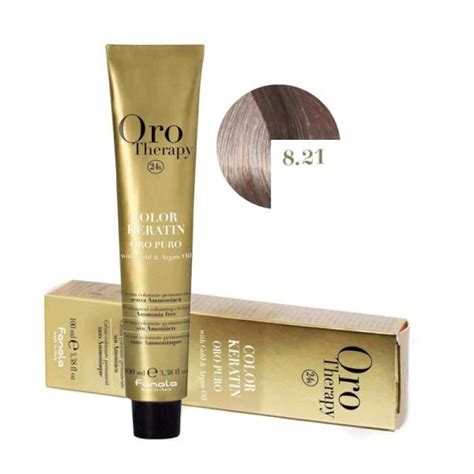 Vopsea Permanenta Fara Amoniac Fanola Oro Therapy Color Keratin 8 21