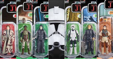 Star Wars Retro Collection Return Of The Jedi Set Of