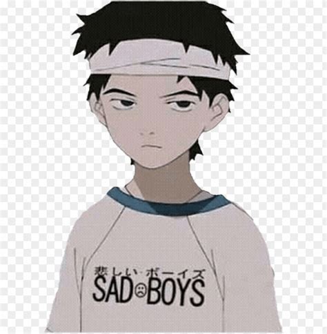 Download Transparent Library Boys Drawing Grunge Aesthetic Anime Sad