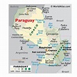 Paraguay Regions Map Regions Map Of Paraguay Paraguay Country | Images ...