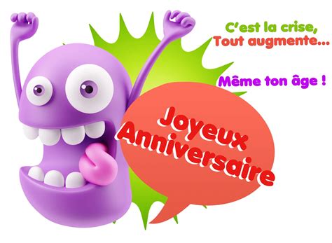 Mod Le De Carte D Anniversaire Humoristique Carte Danniversaire