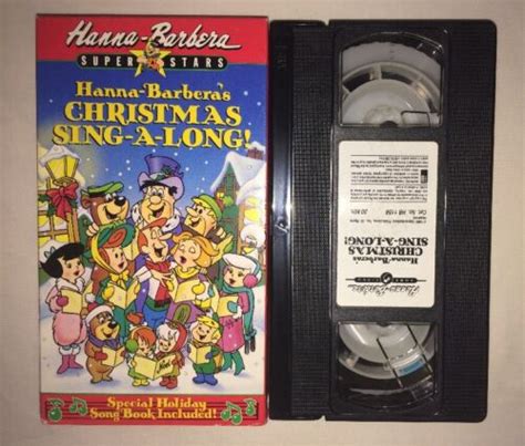 Hanna Barberas Christmas Sing Along Vhs 1995 The Flinstones Jetsons