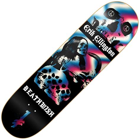 Deathwish Skateboards Ellington Colors Of Death Skateboard Deck 80