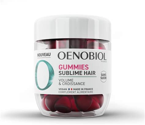 Oenobiol Gummies Sublime Hair Favorise La Croissance Redonne Du