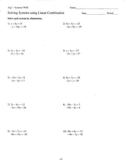 Worksheets are gina wilson unit 8 quadratic equation answers pdf, gina wilson all. 7+ Elimination Worksheet Math - - # ...