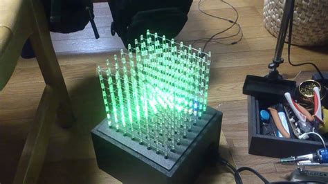 My 8x8x8 Rgb Led Cube Complete Youtube