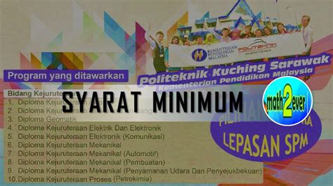 Betalingen aan ons kunnen de volgorde van de weergegeven prijzen beïnvloeden. Syarat Minimum Kemasukan Ke Politeknik Malaysia ...