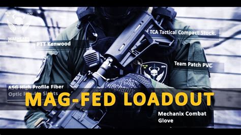 Mag Fed Paintball Loadout Tactical Equipment【 Warheads Paintball
