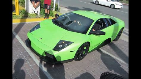 Lime Green Lamborghini Murcielago Youtube