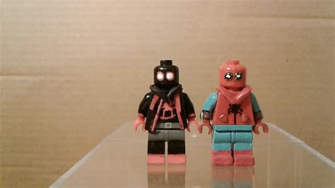 Custom Lego Miles Morales Spiderman Youtube