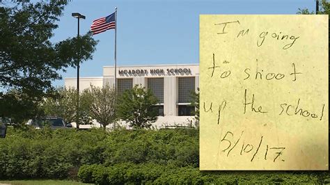 Shooting Threats Found On Notes In Restrooms At Mcadory Brookwood High