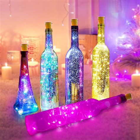 Led Wine Bottle Cork Fairy Lights Funiyou
