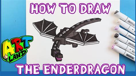 How To Draw The Enderdragon