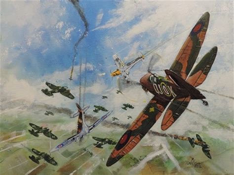 Battle Of Britain Painting At Explore Collection