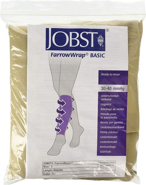 Farrowwrap Basic Legpiece Tan Bsn Jobst Farrowmed Regular L