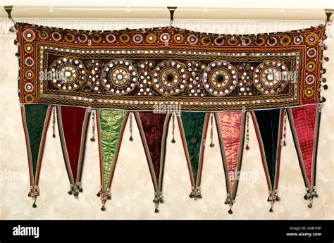 India Rajasthan Crafts Traditional Toran Door Hanging Shisha Mirror