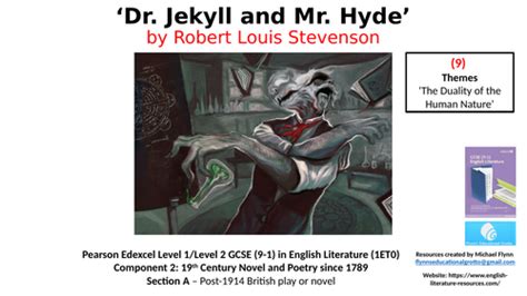 Gcse Literature 9 ‘dr Jekyll And Mr Hyde The Theme Of ‘the