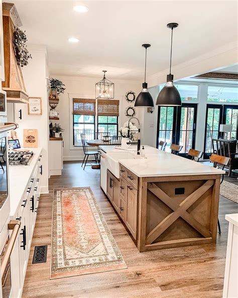 Farmhouse Kitchen Inspo 🌾 ️ On Instagram “what Do Yall Think Of This