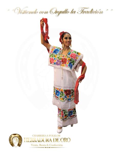 Traje Folklorico Del Estado De Yucatan 4010 Venta Renta Y Confección Del Vestido Típico