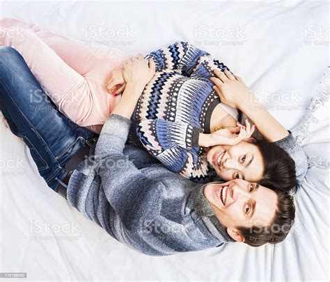Loving Couple In Bed Stock Photo Download Image Now 20 24 Years 20