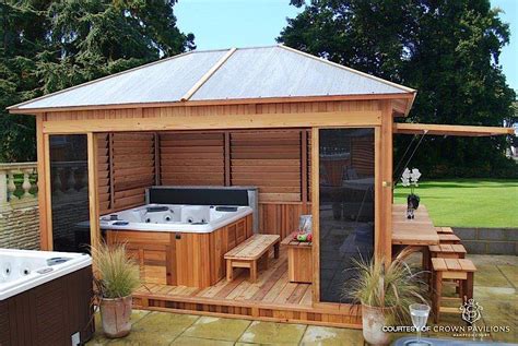 Some Of The Hot Tub Spa Enclosures Built With The Flex•fence Hardware Kit Include A Louvered